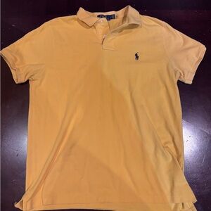 Polo Ralph Lauren Yellow Shirt (Large)